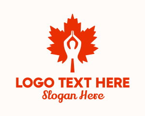 Maple Leaf Meditation Guru Logo