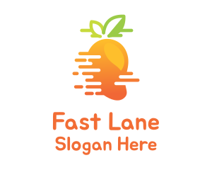 Fast Mango Juice  logo design