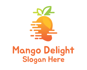 Mango - Fast Mango Juice logo design