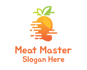 Fast Mango Juice  logo design