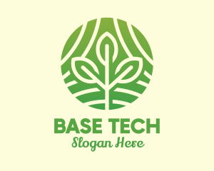 Organic Plant Farm logo design