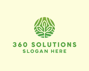 Organic Plant Farm logo design