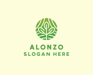 Organic Plant Farm logo design