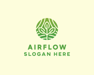 Organic Plant Farm logo design