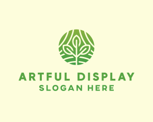 Organic Plant Farm logo design