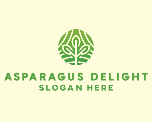 Organic Plant Farm logo design