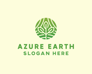 Organic Plant Farm logo design