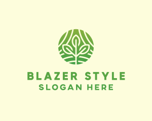 Organic Plant Farm logo design