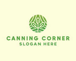 Organic Plant Farm logo design