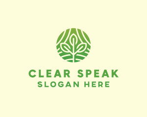 Organic Plant Farm logo design