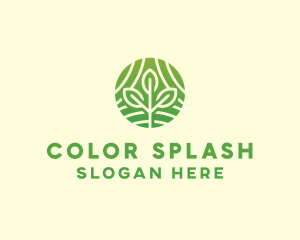 Organic Plant Farm logo design