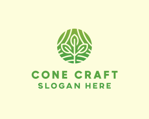 Organic Plant Farm logo design