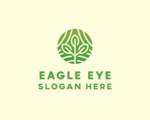 Organic Plant Farm logo design