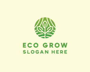 Organic Plant Farm logo design