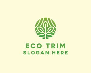 Organic Plant Farm logo design