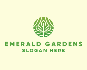 Organic Plant Farm logo design