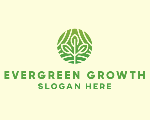 Organic Plant Farm logo design
