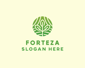 Organic Plant Farm logo design