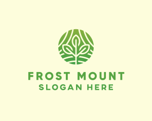 Organic Plant Farm logo design