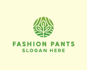 Organic Plant Farm logo design