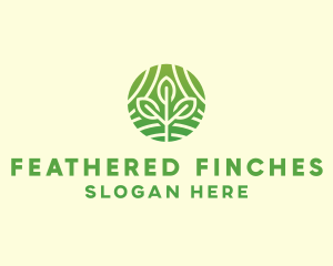 Organic Plant Farm logo design