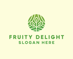 Organic Plant Farm logo design