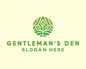 Organic Plant Farm logo design