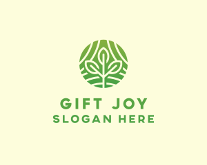 Organic Plant Farm logo design