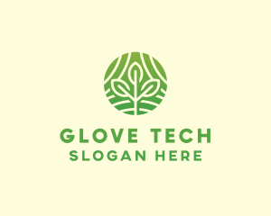 Organic Plant Farm logo design