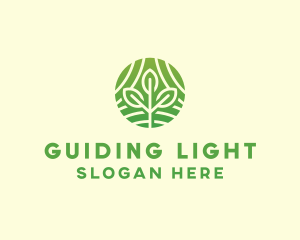 Organic Plant Farm logo design