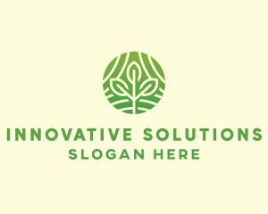 Organic Plant Farm logo design