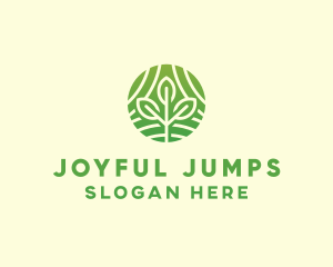 Organic Plant Farm logo design