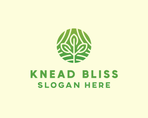 Organic Plant Farm logo design