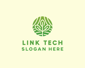 Organic Plant Farm logo design