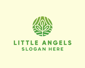 Organic Plant Farm logo design