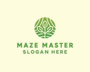 Organic Plant Farm logo design