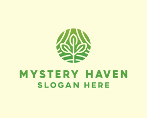 Organic Plant Farm logo design