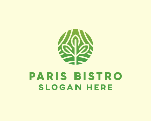 Organic Plant Farm logo design