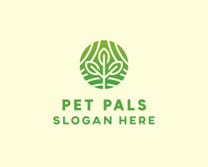 Organic Plant Farm logo design