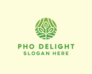 Organic Plant Farm logo design