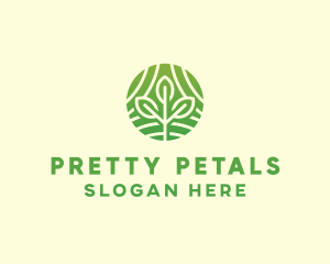 Organic Plant Farm logo design