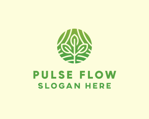 Organic Plant Farm logo design