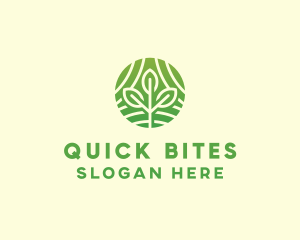 Organic Plant Farm logo design