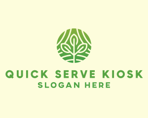 Organic Plant Farm logo design