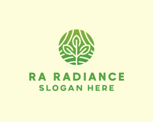 Organic Plant Farm logo design