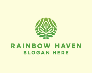 Organic Plant Farm logo design