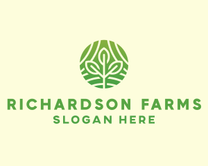 Organic Plant Farm logo design