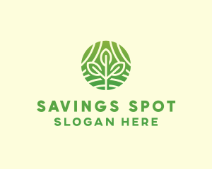 Organic Plant Farm logo design