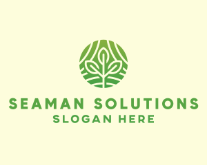 Organic Plant Farm logo design