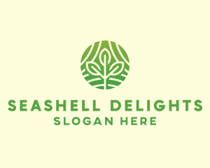 Organic Plant Farm logo design